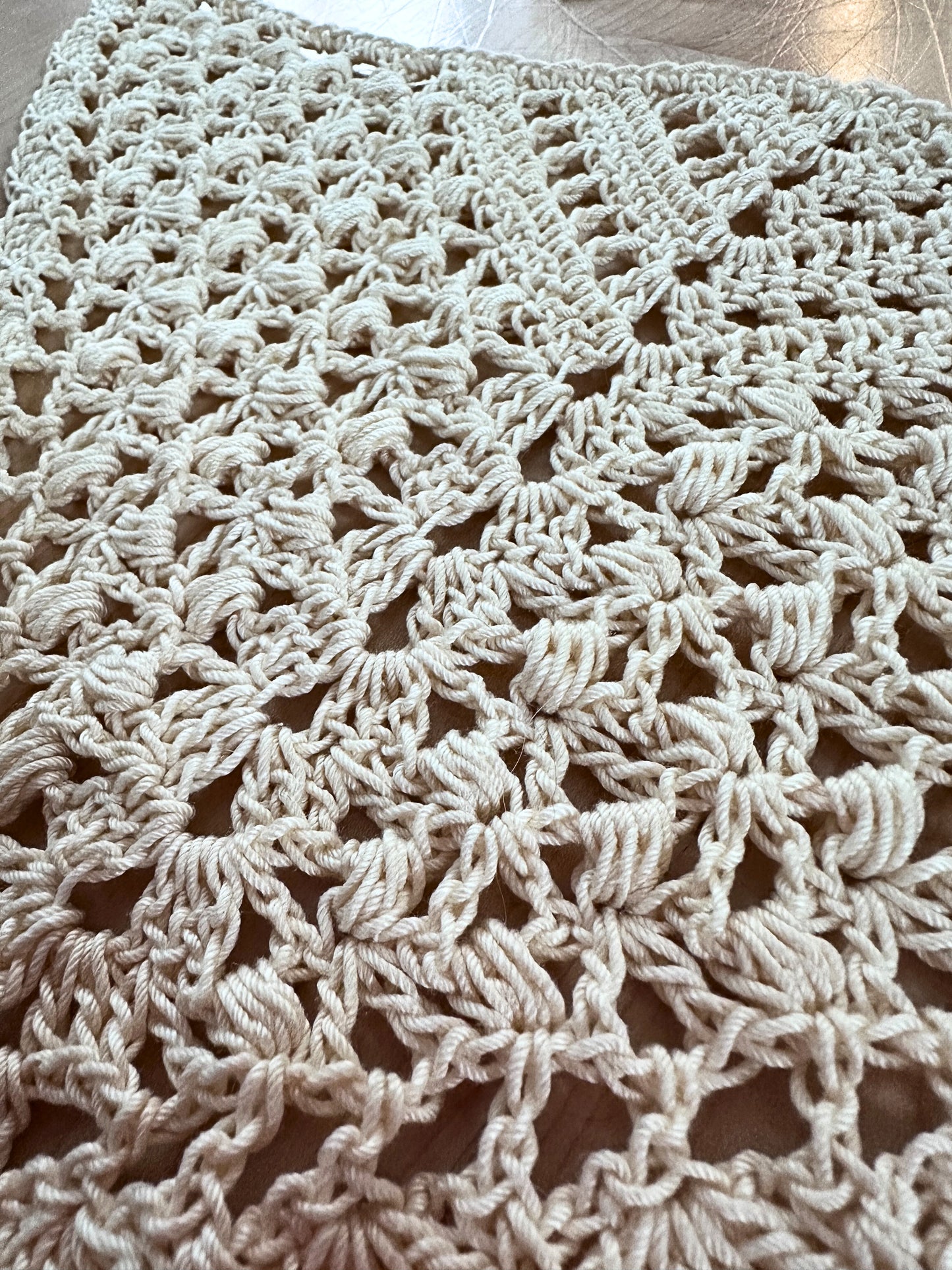 Puff Stitch Bandana Pattern