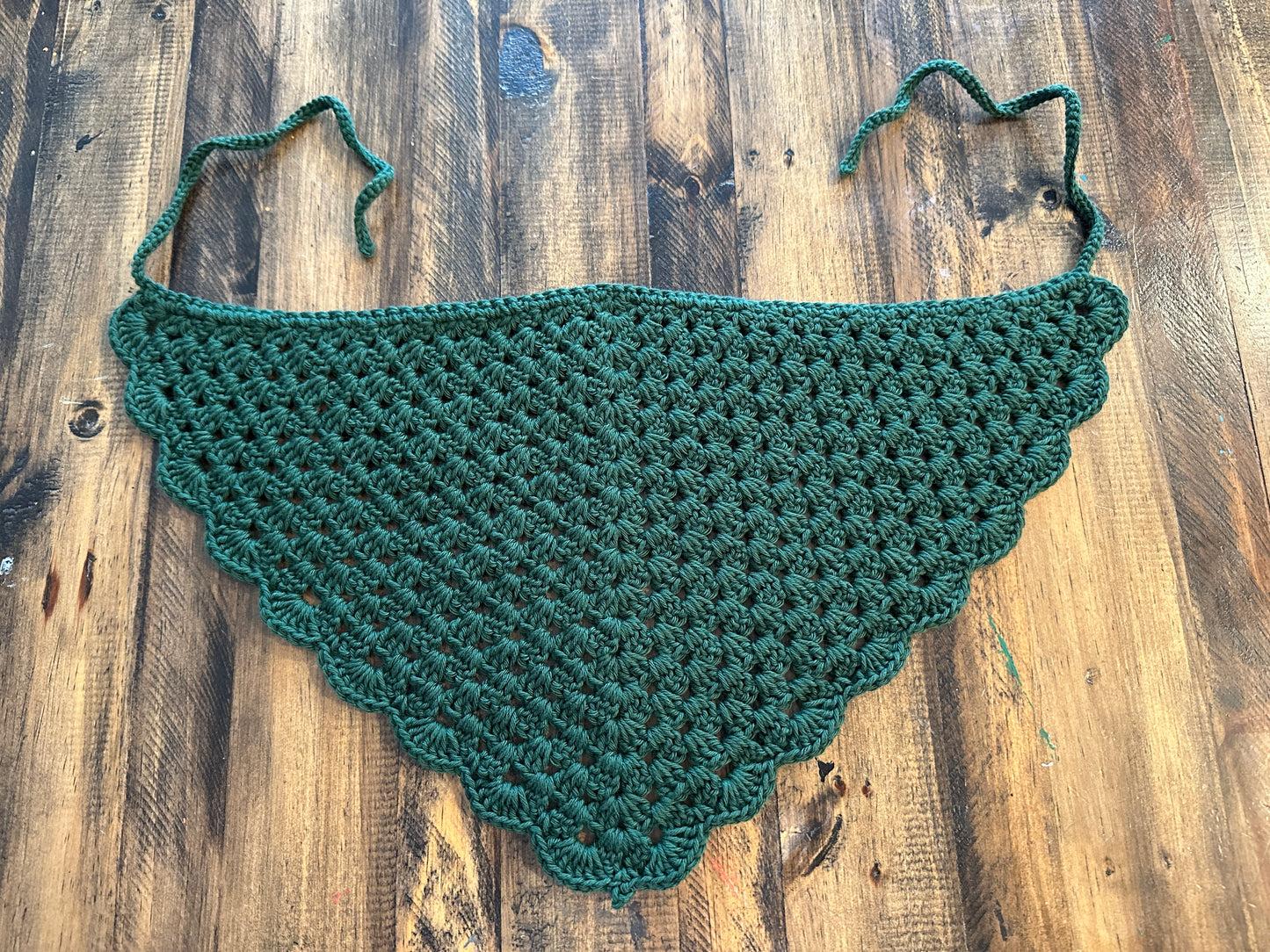 Boho Crochet Hair Bandana