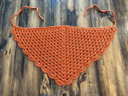 Boho Crochet Hair Bandana