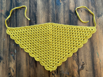 Boho Crochet Hair Bandana