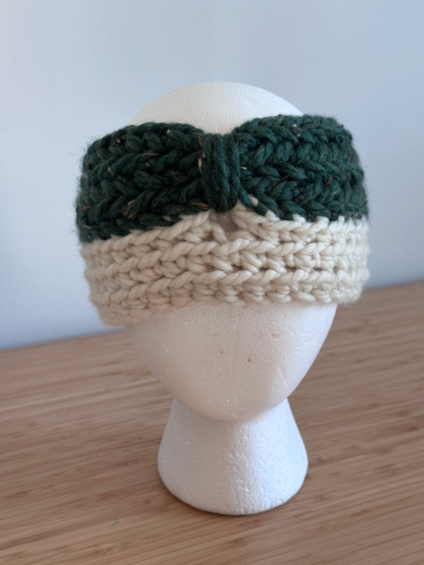 Chunky Herringbone Ear Warmer Pattern