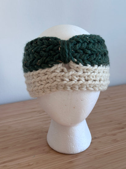 Chunky Herringbone Ear Warmer Pattern