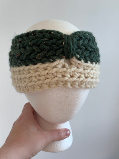 Chunky Herringbone Ear Warmer Pattern