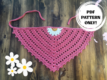 Daisy Bandana Pattern