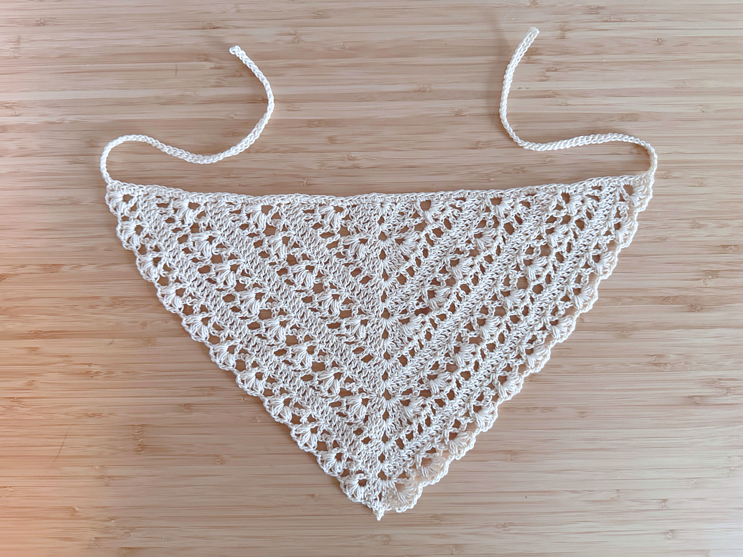 Lace Flower Bandana Pattern