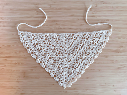 Lace Flower Bandana Pattern