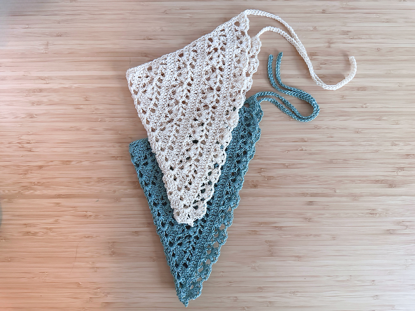 Lace Flower Bandana Pattern